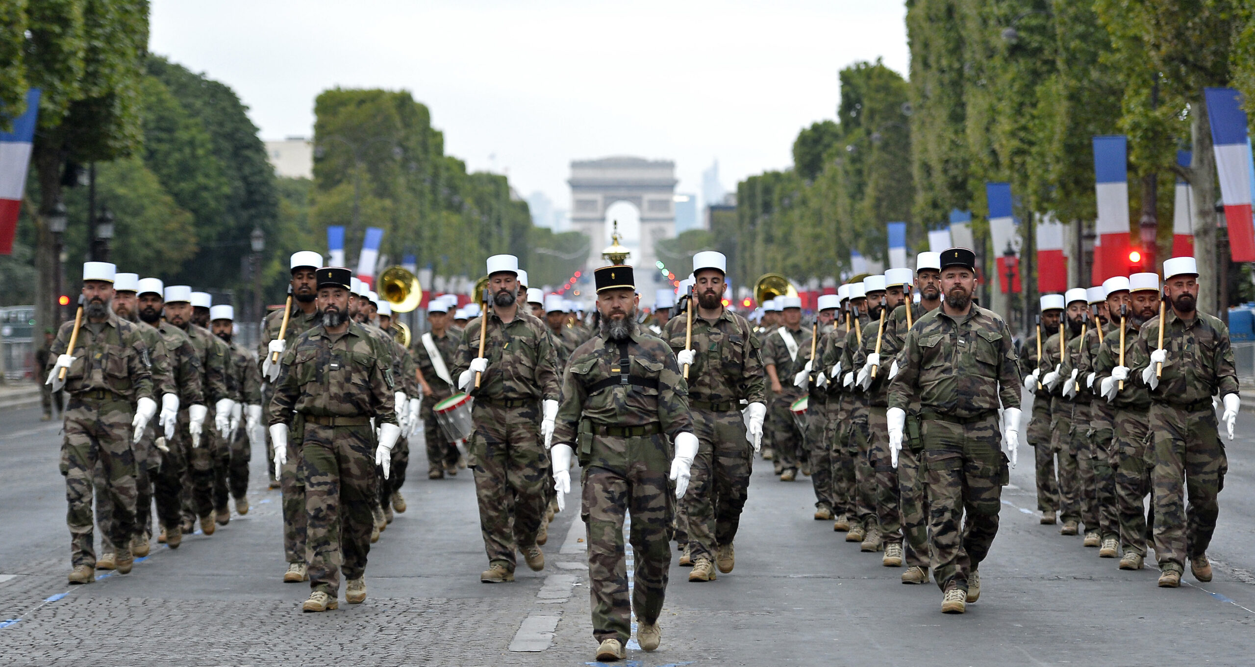 Viva la France! Credit: Getty