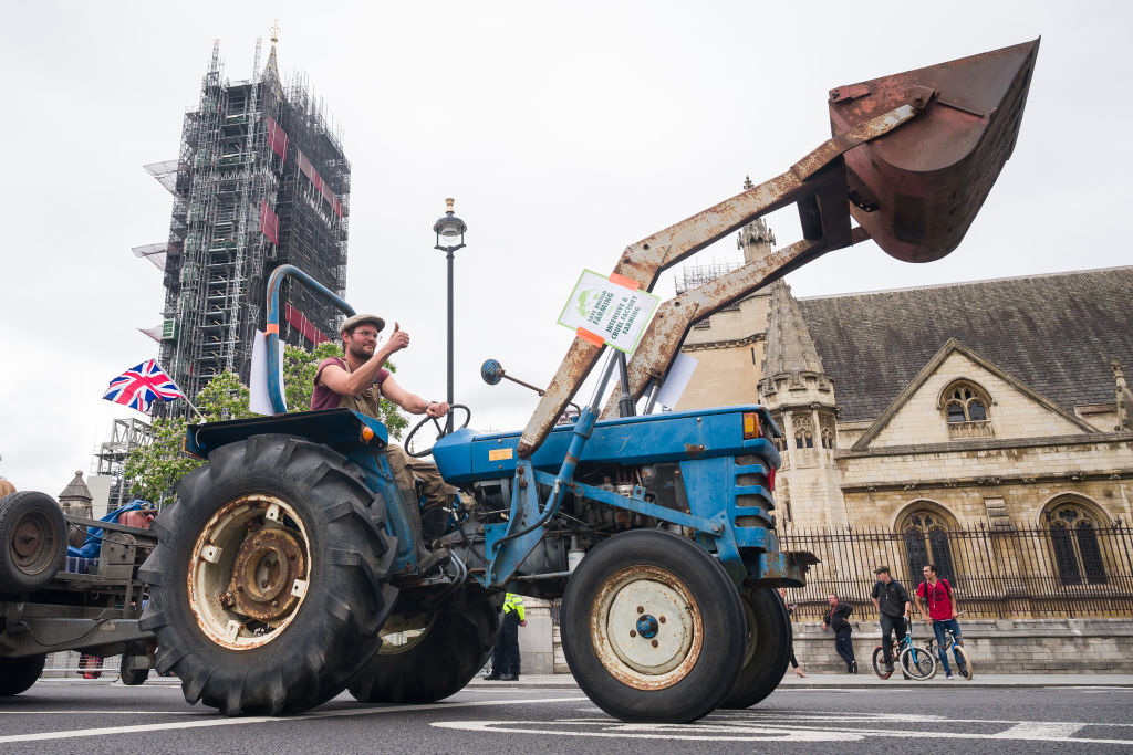 The farmers are coming. Credit: Getty