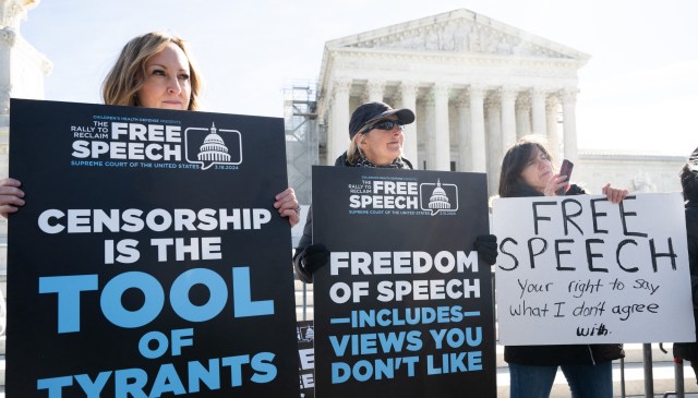 Don't let the censors win. Credit: Getty