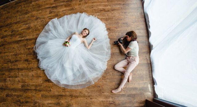 The narcissism of wedding photographers