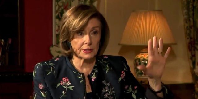 Nancy Pelosi speaks to RTÉ this week. Credit: RTÉ