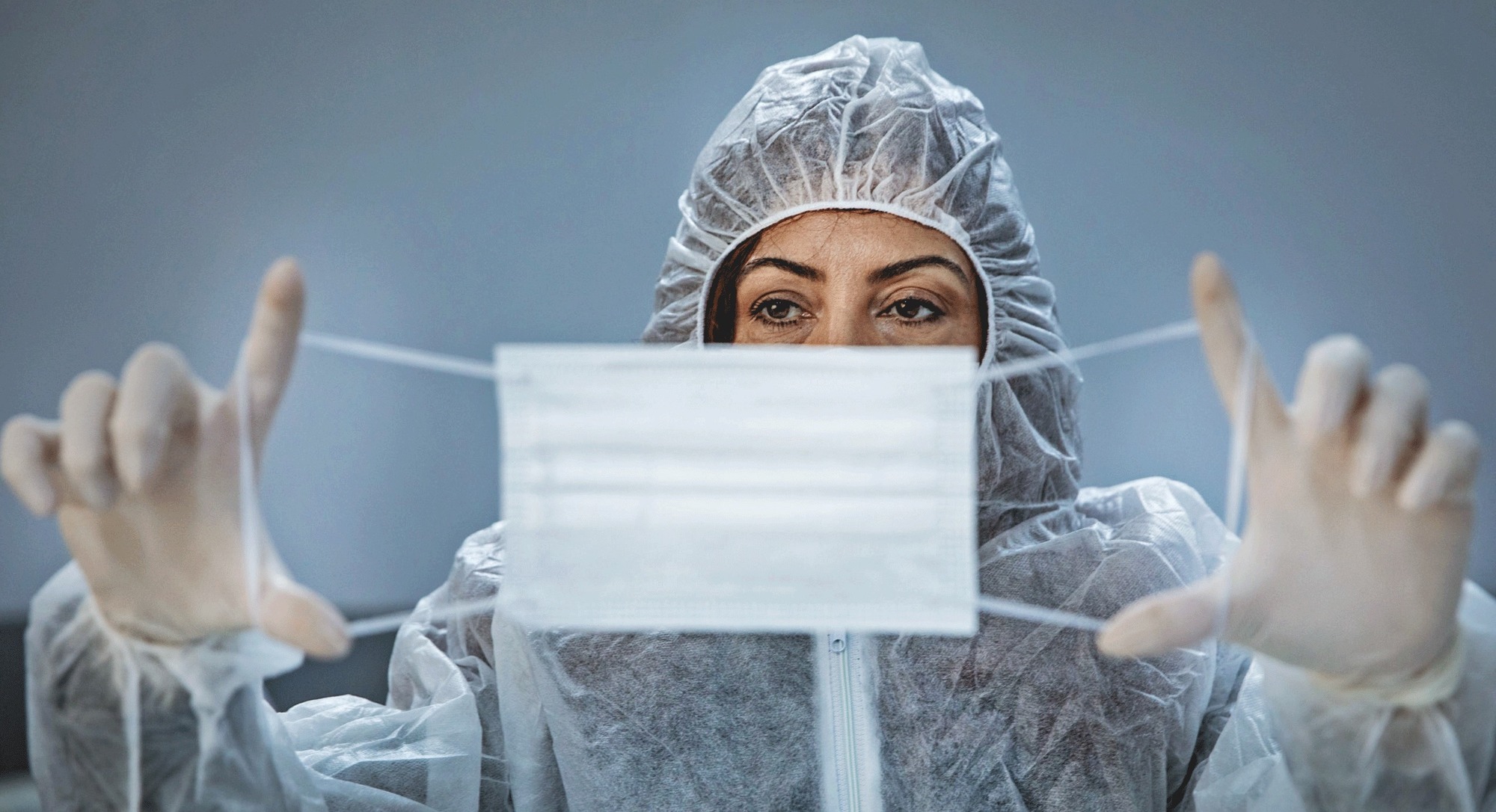 The media is engaged in a Covid doom-loop. Credit: Getty