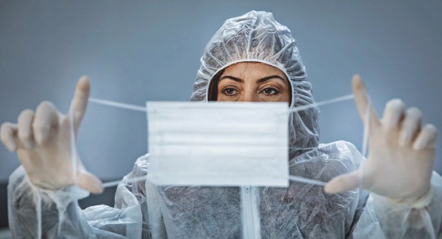 The media is engaged in a Covid doom-loop. Credit: Getty