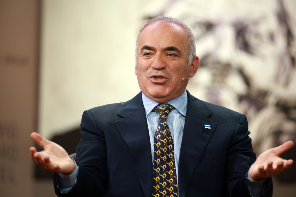 Former chess grandmaster and political activist Garry Kasparov. Credit: Getty