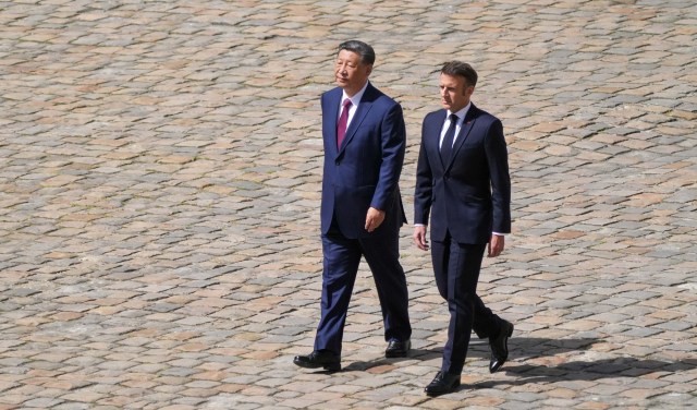 Emmanuel Macron has his work cut out. Credit: Getty