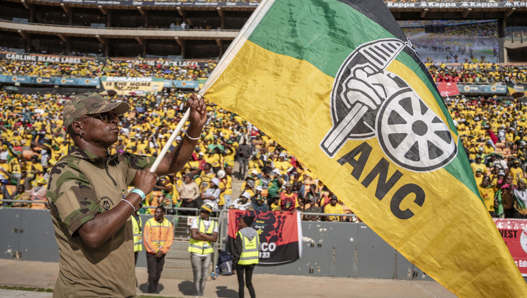 The ANC's grip on power has finally been relinquished. Credit: Getty