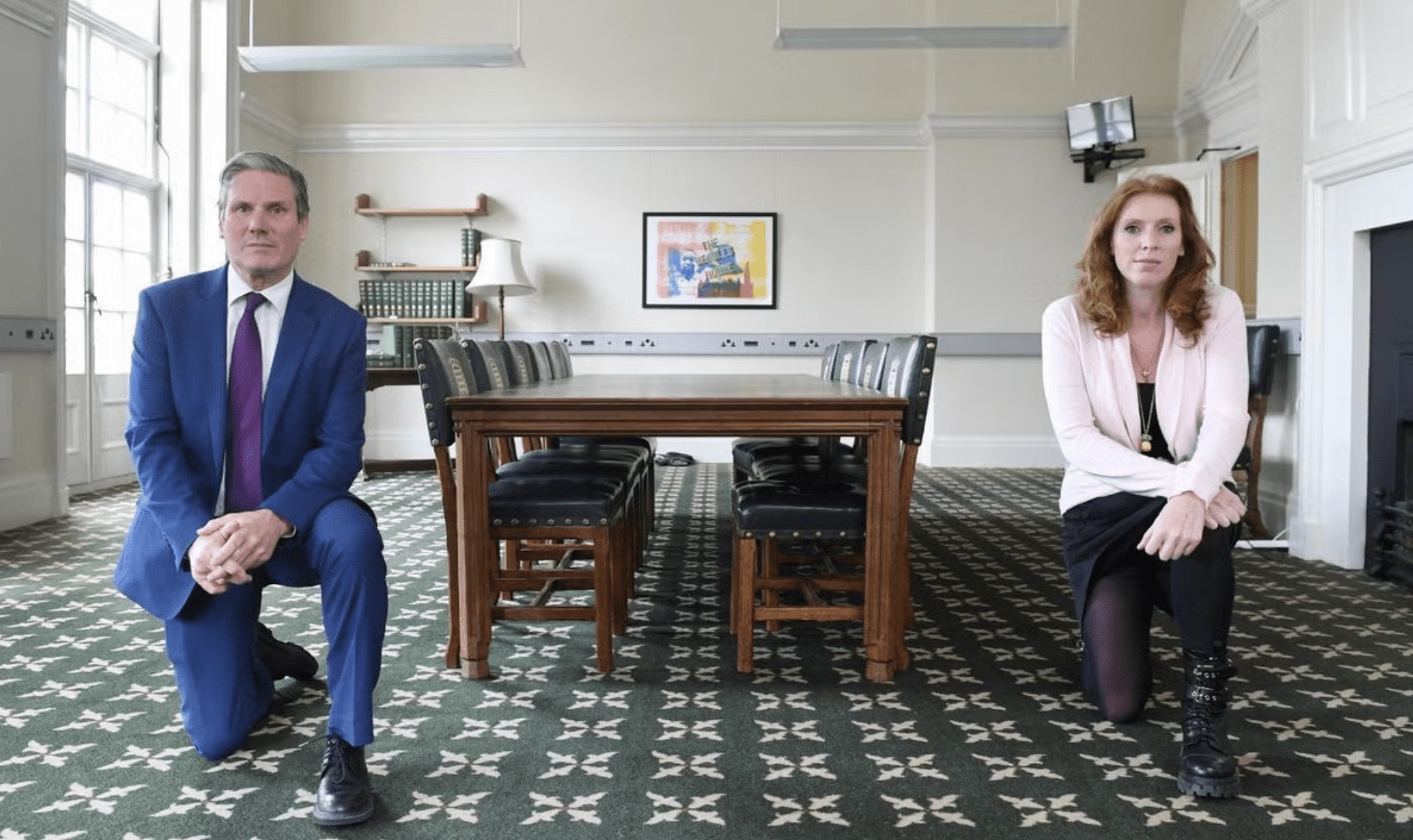 BLM policing has already arrived in Britain. 