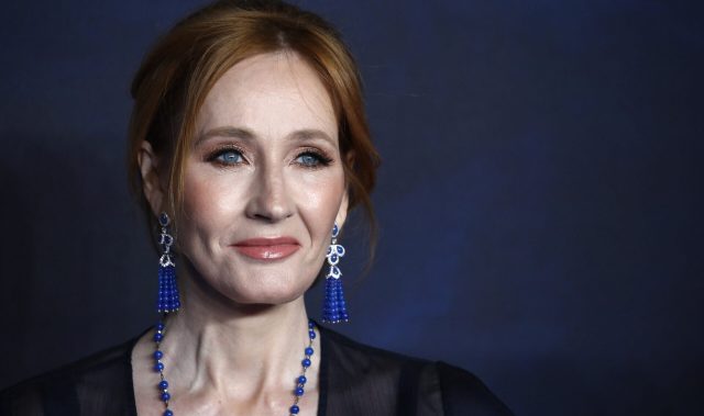 J.K. Rowling also expressed approval for the Communist Party's stance on gender issues last year. Credit: Getty