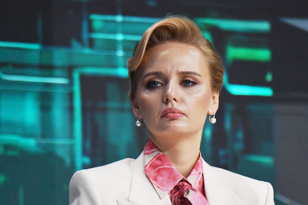 Putin's eldest daughter Maria Vorontsova attends the St Petersburg International Economic Forum this month. Credit: Getty
