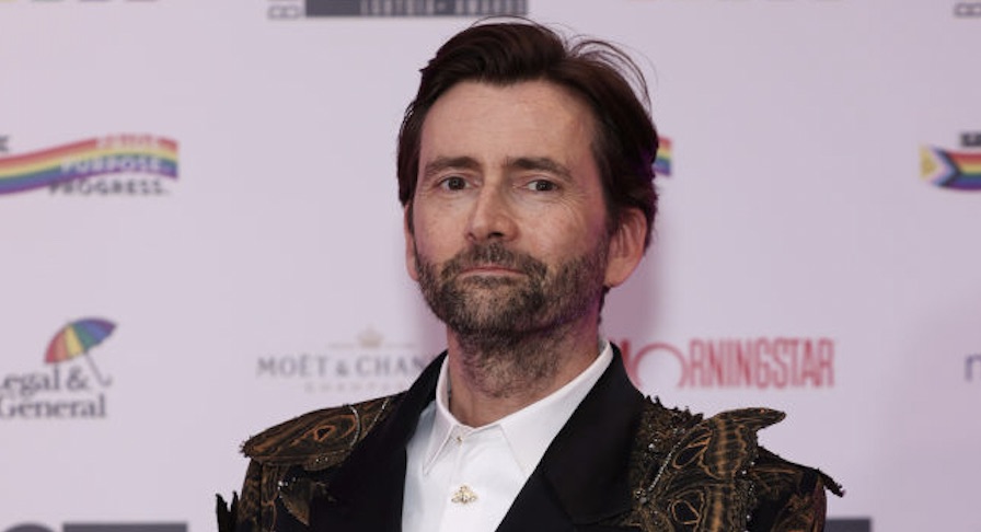 David Tennant at the LGBT Awards. Credit: Getty