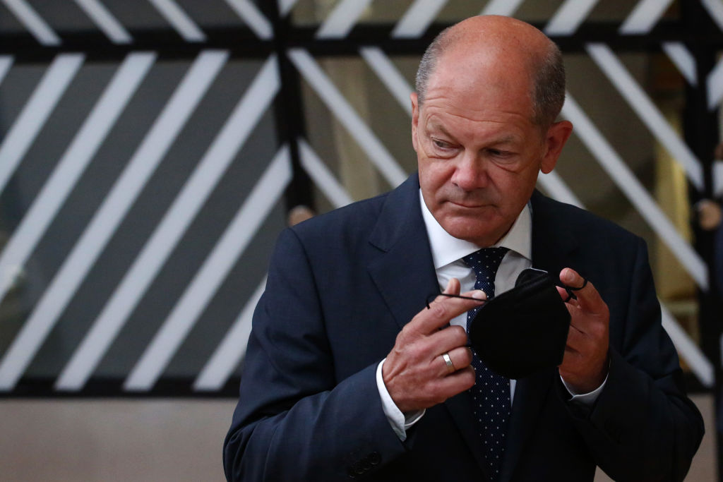 Why did Germany keep face mask requirements in place until 2023? Credit: Bloomberg via Getty Images