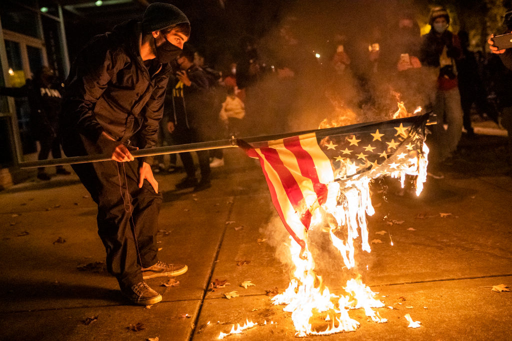 A nation divided. Credit: Getty