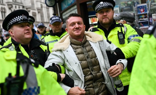 Tommy Robinson, England’s class clown