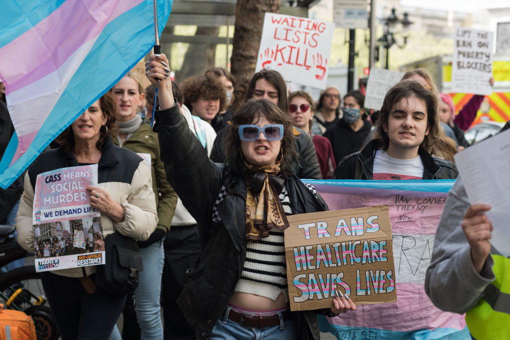 The Cass Review's findings are still troubling progressives. Credit: Wiktor Szymanowicz/Future Publishing via Getty 