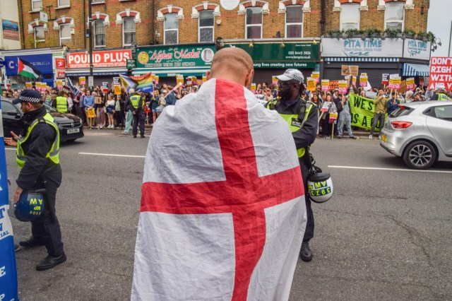 UK riots have exposed competing visions of Englishness. Credit: Getty
