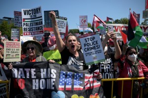 Democrats unfazed by Palestine protests in Chicago