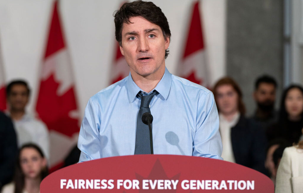 An electoral hiding looms for Justin Trudeau. Credit: Getty