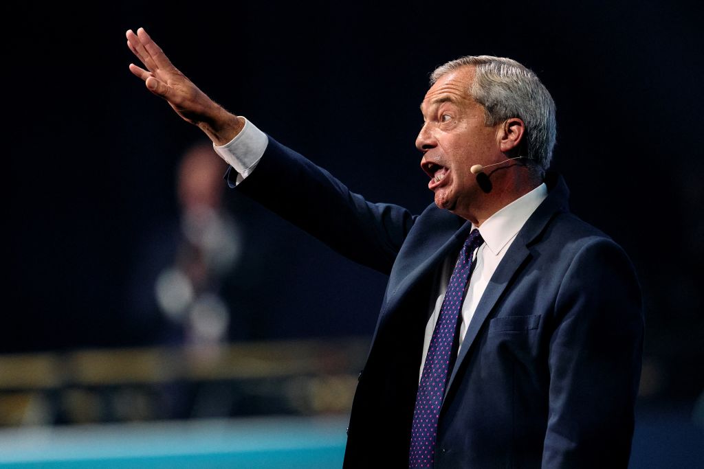 Nigel Farage thinks he can turn the Red Wall turquoise — and some sections of the Labour Party agree. Credit: Getty 