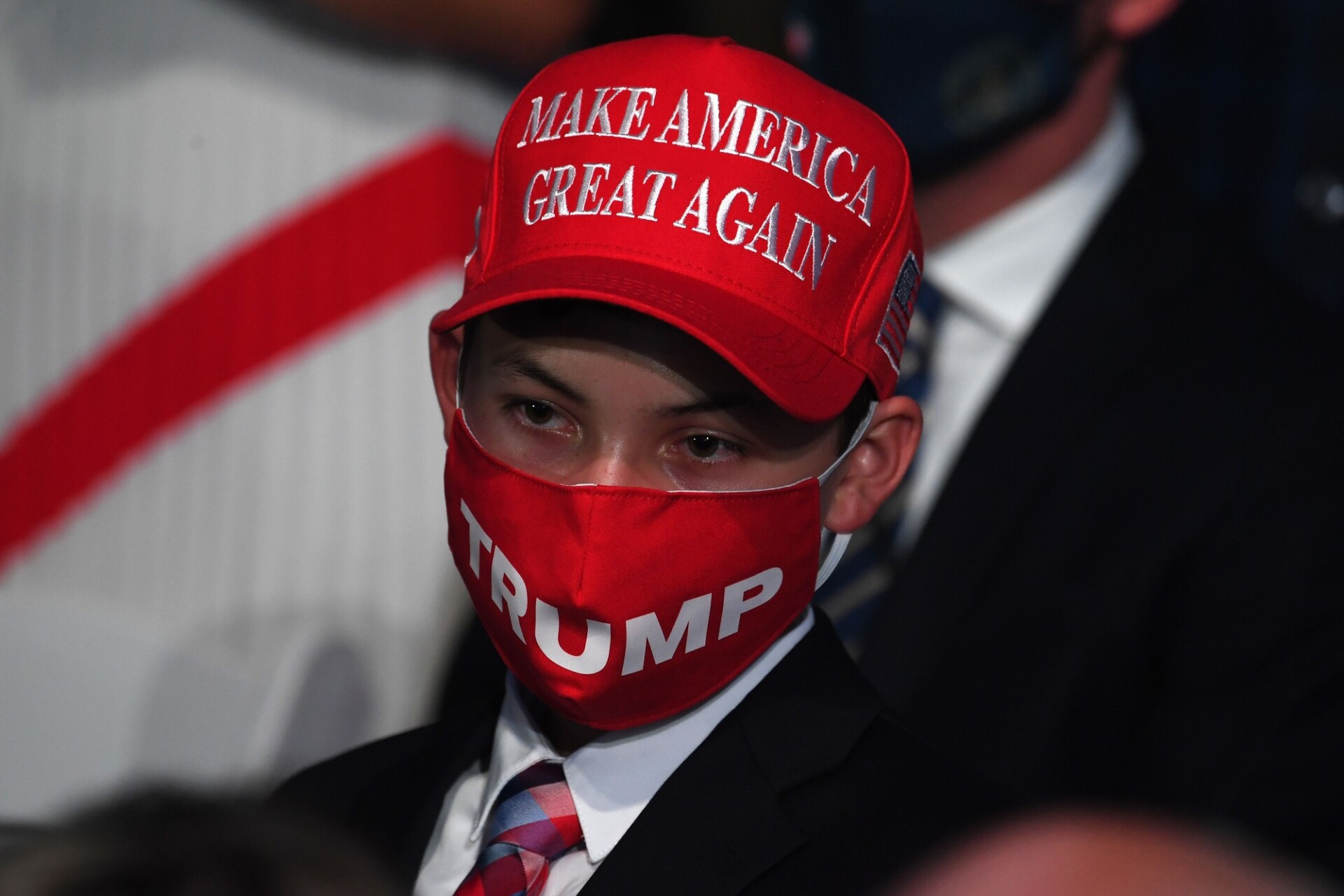 Researchers claimed that a Maga hat was a sign of extremism. Credit: Getty
