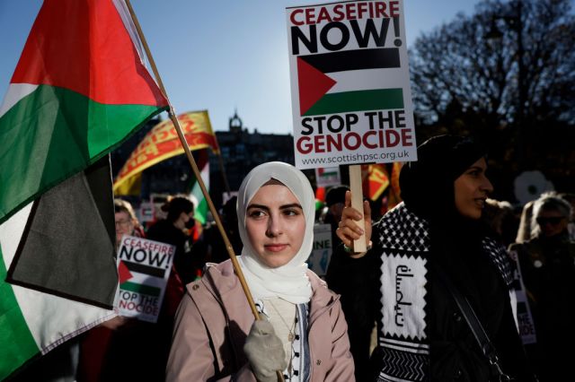 The Palestine conflict has divided Britain. 
Jeff J Mitchell/Getty Images
