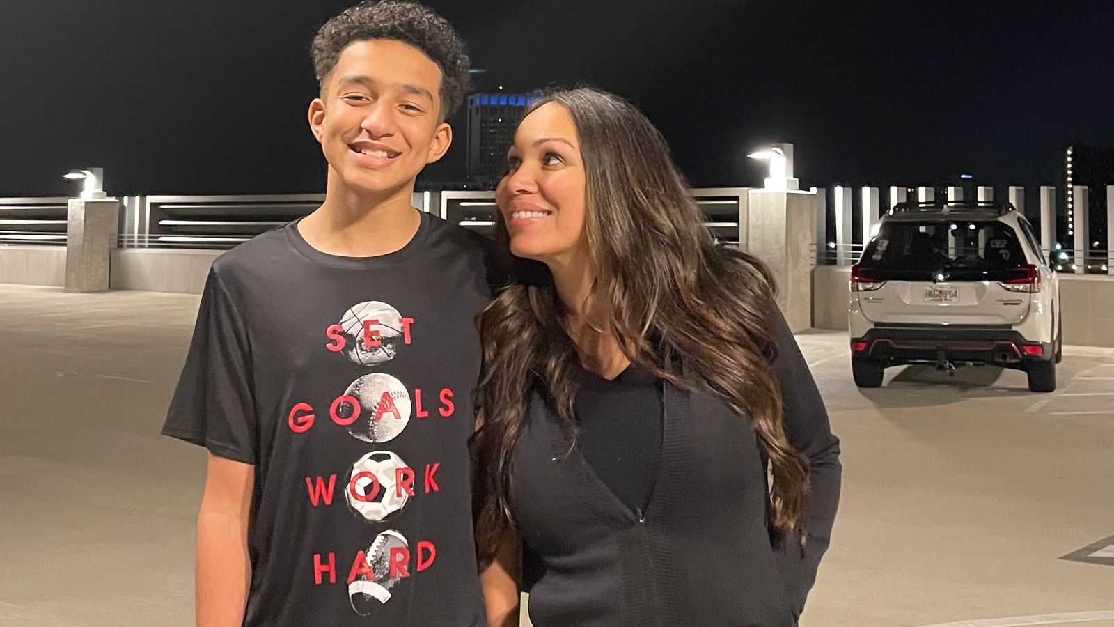 Sewell Setzer III with his mother. Credit: Tech Justice Law Project