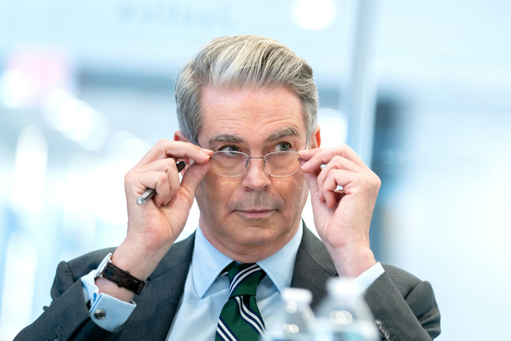 Treasury secretary nominee Scott Bessent pictured in Washington, DC earlier this year. Credit: Getty