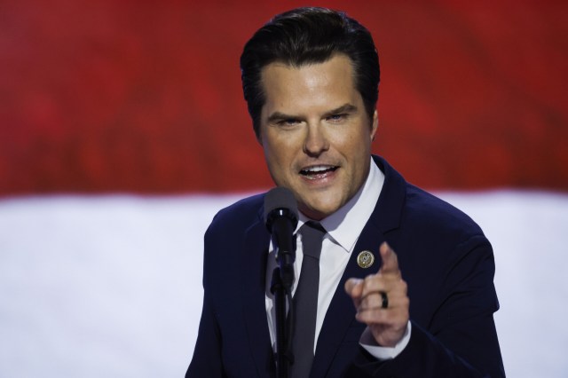 More than a bombastic MAGA supporter. Credit: Getty