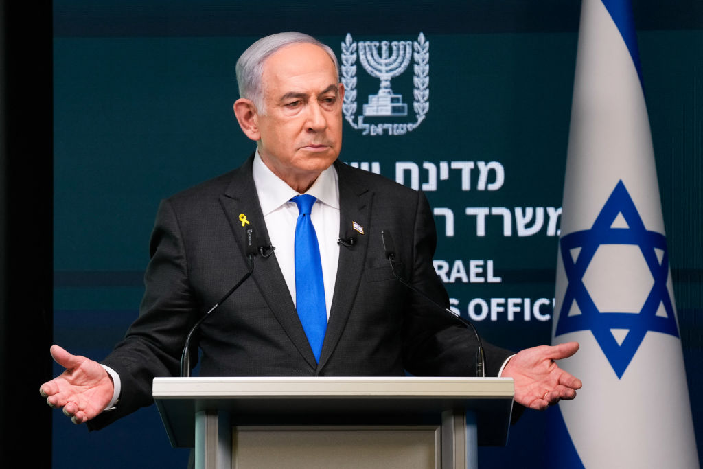 Netanyahu has purged critical sections of the media and his own government. Credit: Getty