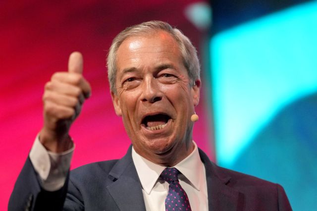 Nigel Farage has set his sights on next year's council elections. Credit: Getty