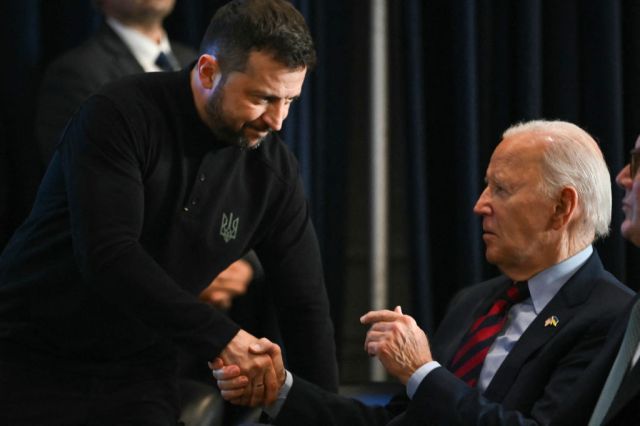 Biden plays the hawk. Credit: Getty