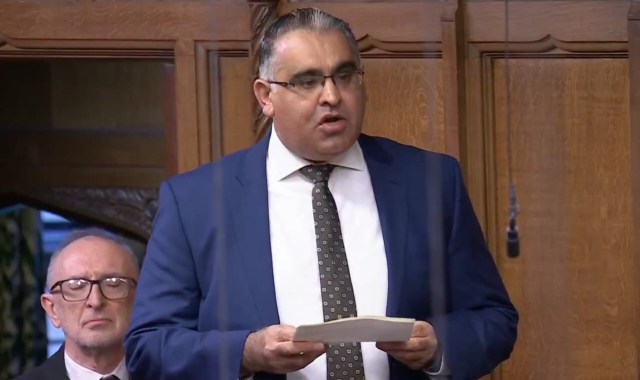 Labour MP Tahir Ali. Credit: UK Parliament