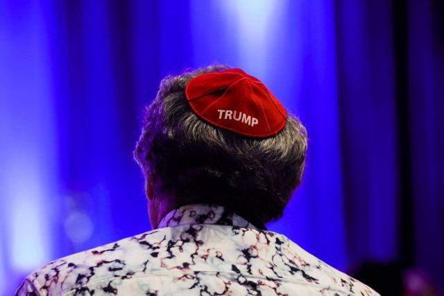 Not many Jews voted for Trump. Wade Vandervort/AFP/Getty Images 