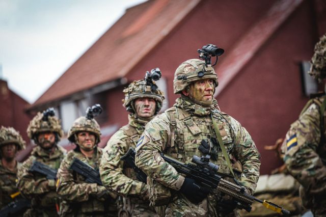 Sustainable warfare. Credit: Getty