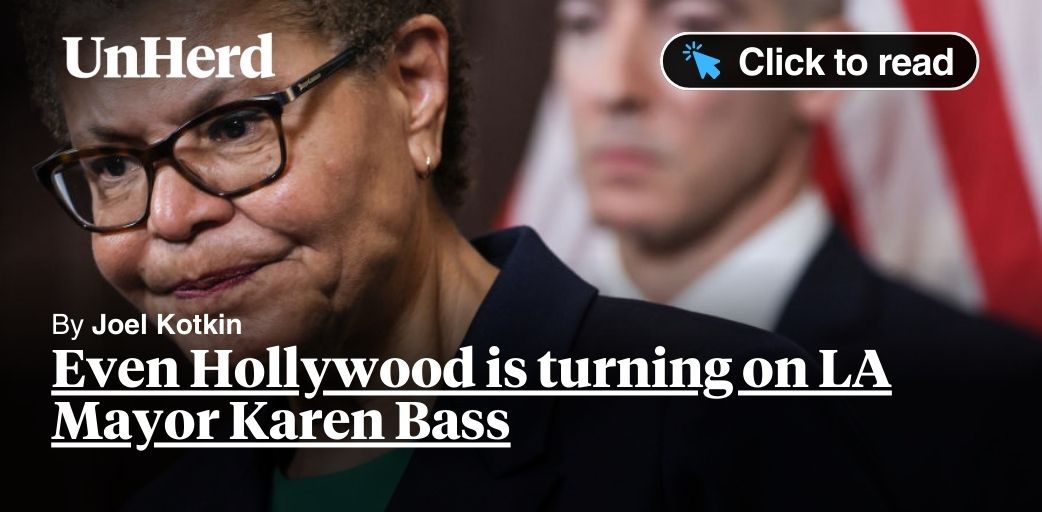 Even Hollywood is turning on LA Mayor Karen Bass