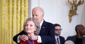 Did Hillary Clinton and George Soros deserve Medals of Freedom?