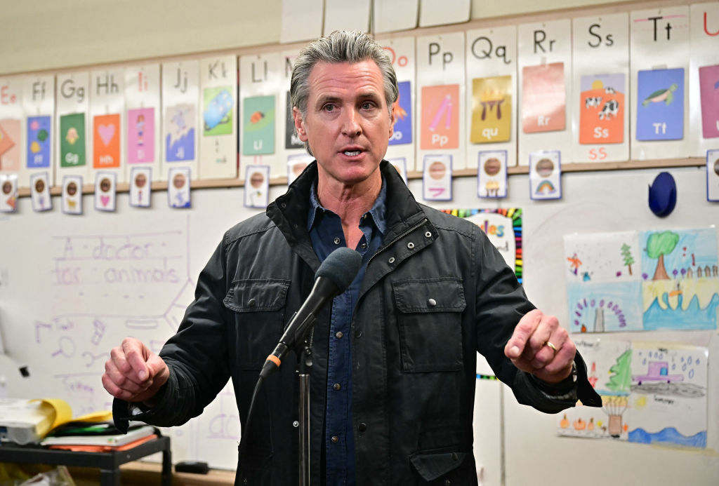 The California Governor may be slapped down by the new administration. Credit: Getty