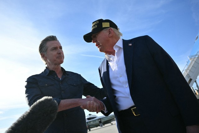 An unlikely partnership. Credit: Getty