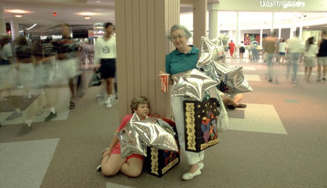 Hell is shopping centres