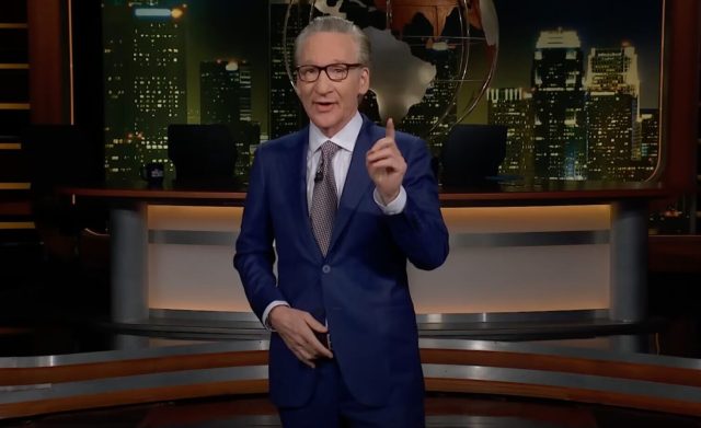 Bill Maher recounts his dinner with the President. Credit: Real Time with Bill Maher/YouTube