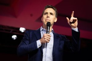 Why is Josh Hawley the only Republican defending Medicaid?