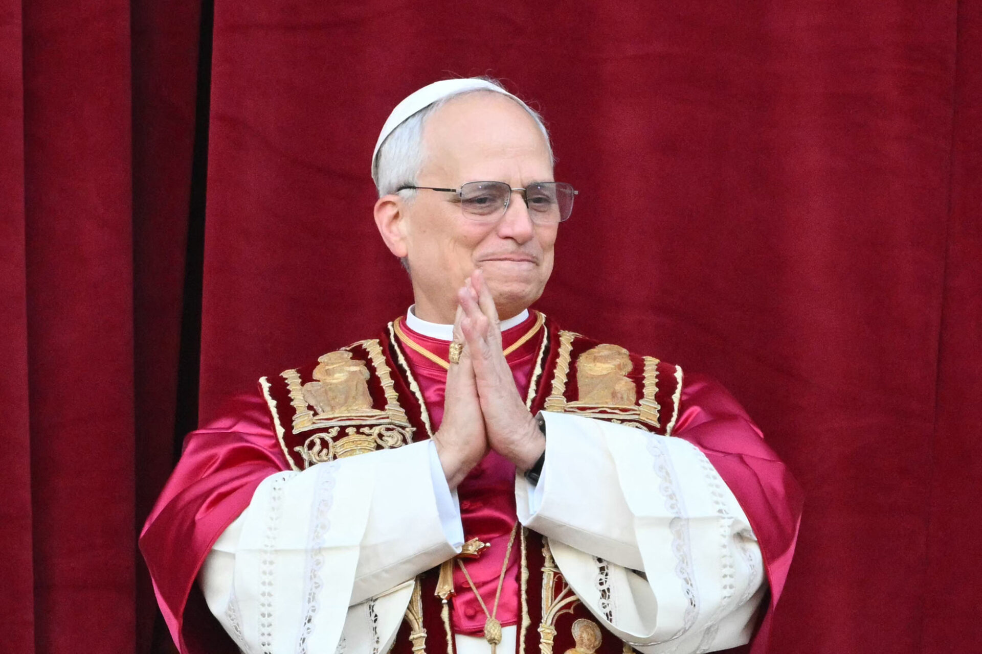 Robert Francis Prevost is the first American Pope. Credit: Getty