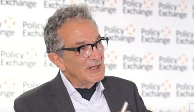 The Labour peer took aim at his party's progressive leadership. Credit: Policy Exchange/YouTube