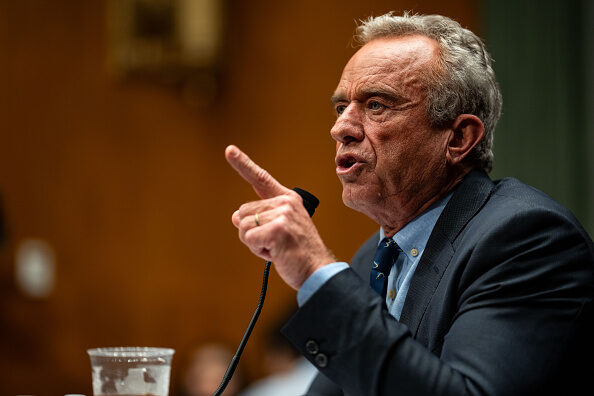 RFK Jr is on the warpath. Credit: Getty
