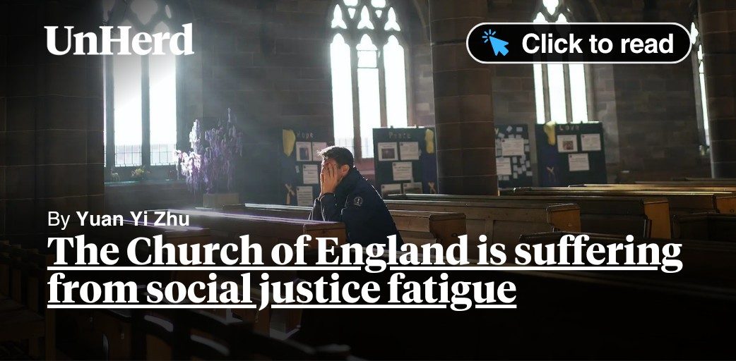 The Church of England is suffering from social justice fatigue
