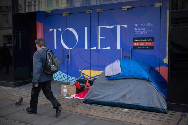 The homeless demographic has changed in recent years. Credit: Getty
