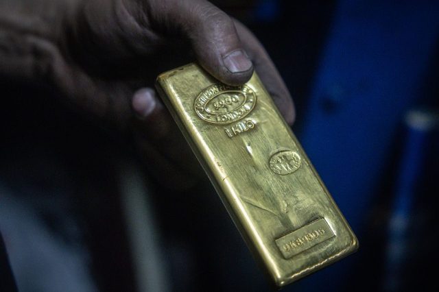 While not as liquid as the dollar, the metal is increasingly viewed as a safer bet. Credit: Getty