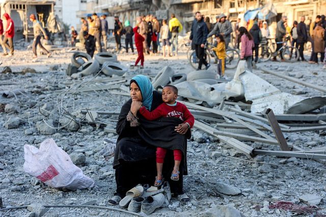 There are an estimated 1.6 million refugees in Gaza. Credit: Getty