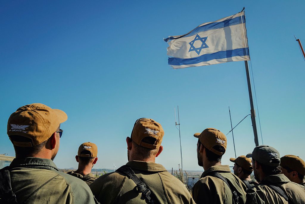 The IDF struck Syrian military headquarters in Damascus this week. Credit: Getty