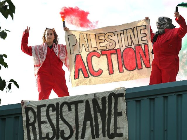 Damaging property as a method of political coercion amounts to terrorism. Credit: Getty