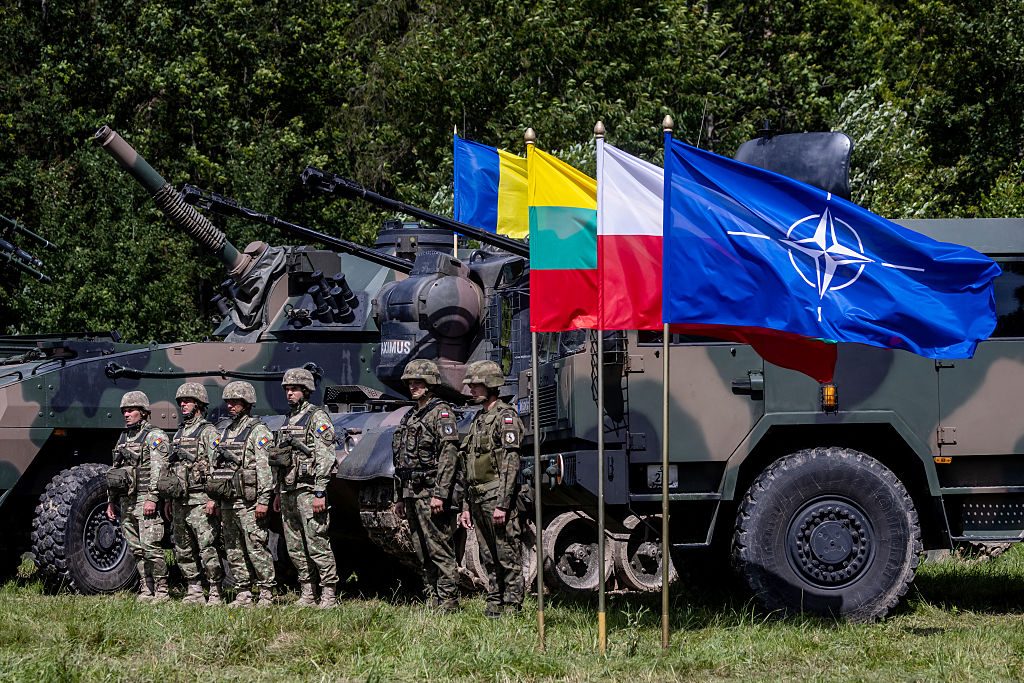 Russia is keeping Nato busy this month. Credit: Getty